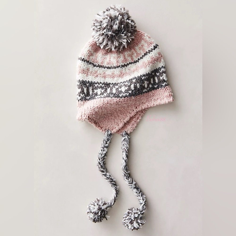 NEW Free People Pom Knit Beanie - Picture 11 of 13